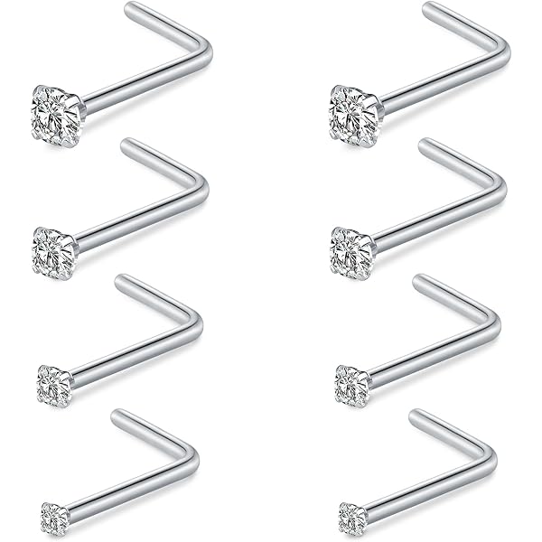 Ensemble de Bagues pour Nez en Or Jaune 14Kt 1.5mm CZ Stud Nez - 22G Nez Os Stud - Bague de Nez à Extrémité Boule - Bijoux de Perçage de Nez Unisexes Ensemble de Bagues pour Nez en Or Jaune 14Kt 1.5mm CZ Stud Nez - 22G Nez Os Stud - Bague de Nez à Extrémité Boule - Bijoux de Perçage de Nez Unisexes