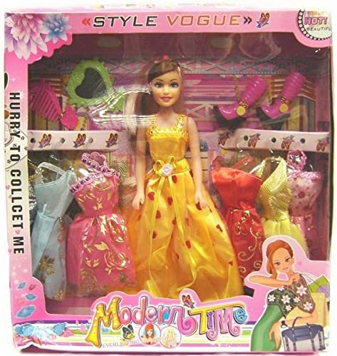 Style Vogue Modern Time Doll &amp; Accessory Set