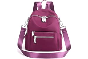 JIANLINST Women's Mini Backpack Purse Girls Fashion Shoulder Bags Water resistant Casual Daypack Rucksack