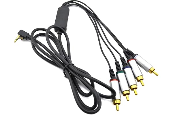 Video Component Cable Line for PSP2000 Wire Förlängningskabel Cord Line Speltillbehör/436