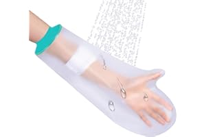 GUSXPPD Protege Bras Platre, ProtèGe PlâTre Protection éTanche, RéUtilisable Sac De Protection Bras Platre, Protection De PlâTre Pour Les Mains, Housse De Main éTanche