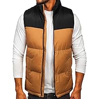 Duohropke Steppweste Herren - Outdoor Daunenweste Mit Abnehmbarer Kapuze