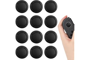WUSANNA Joystick Kappen Kompatibel mit Nintendo Switch 12pcs Thumb Grips Kompatibel mit Nintendo Switch Switch Joystick Kappen Geeignet zur Verbesserung des Spielerlebnisses