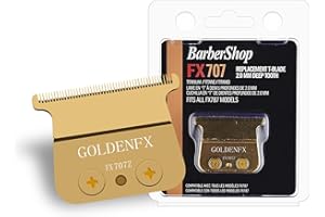 COSYONALL FX707Z - Lama di ricambio per BaBylissPRO FX787 & FX726, lame di ricambio DLC per lame di taglio BaByliss (GOLD/1PC)
