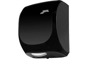 Jofel - Optischer Hochleistungs-Händetrockner (400 Km/h) 1400W, trocken in 10 Sekunden, automatischer Händetrockner, Hepa-Filter, vandalismusgeschützt, AVE Robustes ABS-Gehäuse AA19600-MT Mattschwarz