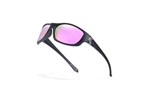 MYIAUR MYIARU Les Lunettes De Sport Femmes, PolariséEs, Enveloppantes, Offrent Une Protection Uv400 Lors De La Course, Du Cyclisme, De La PêChe
