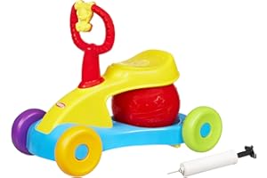 Playskool Bounce and Ride Active Toy Ride-On for Toddlers 12 Months and Up with Stationary Mode, Music, and Sounds (Amazon Exclusive)