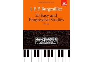 J.f.f burgmuller: 25 easy and progressive studies op.100 - piano: Easier Piano Pieces 19