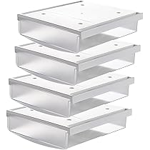 Cassetti Sottoscrivania Autoadesivi - 2 Pezzi Per Organizzare Ufficio, Casa O Scuola