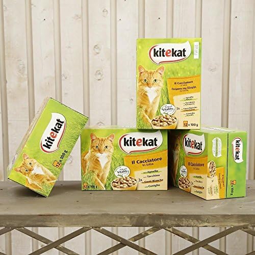 KITEKAT Pack "the hunter" 48 bags of 100gr - Cats wet feed