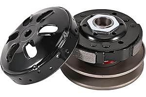 Trkimal Embrayage Haute Performance pour Moteur GY6 50cc 80cc 139QMB 147QMD Scooter Cyclomoteur ATV Go-Kart (GY6-50/80)