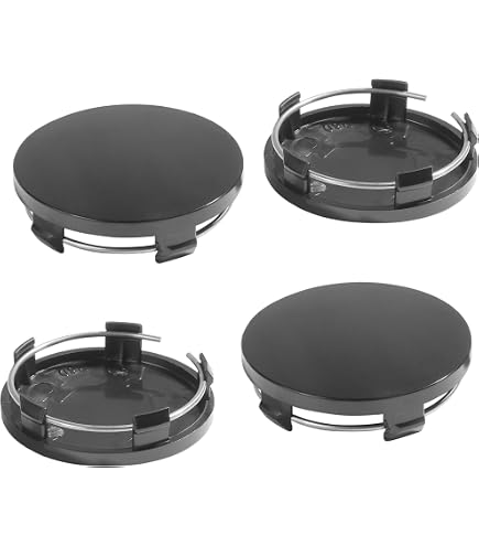 Coprimozzi Per Lancia Voyager 2011-2015 | Tappi Ruota ABS, Impermeabili, Antipolvere, Facili Da Montare