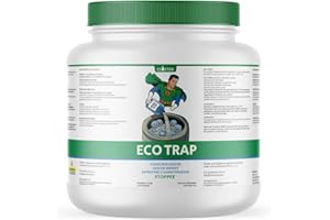 CLOSTER ECOTRAP Organic Pits Activator 1.5 kg Made in Italy Septic Tank - Enzymes for Biological Pits with Dispenser - Cleaning and Maintenance Round Septic Pits, Eliminates Bad