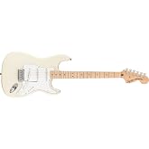 Fender Squier Affinity Strat MN WPG OWT Elektro Gitar | Ak&ccedil;aağa&ccedil; klavye, hafif g&ouml;vde, 300 doların altında ideal marş elektro 