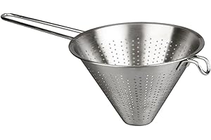 MGE WORLD MGE - Passoire Chinois - Passe-sauce de Cuisine - Acier inoxydable - Ø 20 cm