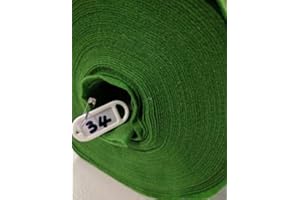 FYVIE STAR FABRICS Felt Craft Fabric A Variety of Over 100 Colours Sold per metre 44" - 112cm Wide (Olive Green– Colour 34) (Half Metre)