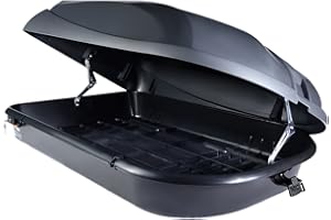 Tetrax Box da Tetto 320 Litri, Grigio Scuro