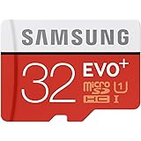 Samsung Memory 32 GB SDHC EVO+ Class 10 Micro SDHC Memory Card