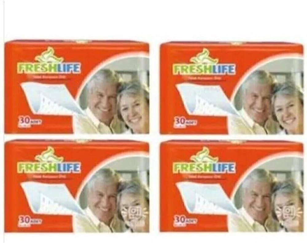 Freshlife Yatak Koruyucu Örtü Hasta Alt Pedi Freshlıfe 60Cm X 90Cm Ebat 30 Lu X 4 Paket