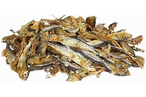 Dei NATURE Snack di pesce essiccato per cani e gatti 100% naturale- CONFEZIONE DA 500G- adatto dieta Barf