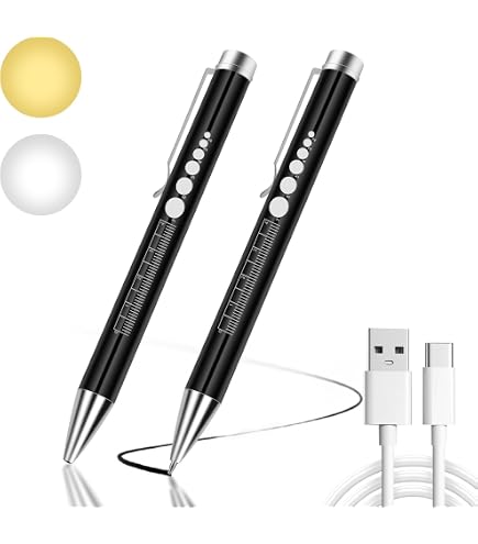 Video su Qual è Torcia a LED medica ricaricabile USB con clip doppia in acciaio inossidabile per infermieri e medici