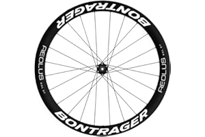 PEGATINEA BONTRAGER Aeolus RSL 37 WH59 Blanc 010 - Kit complet pour les deux roues - Autocollants pour jantes de vélo - Vinyle - Sport - Rond - Outdoor - 2 autocollants - Blanc