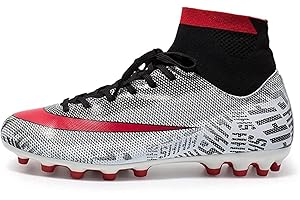 IFIKK Zapatillas de Fútbol Niños Hombre Profesionales Botas de Fútbol Spike Aire Libre Atletismo Zapatos de Fútbol Ligero Tacos Fútbol Zapatos de Fútbol Deporte