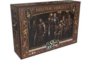 CMON, A Song of Ice & Fire – Neutrale Helden 2, Erweiterung, Tabletop, 2 Spieler, Ab 14+ Jahren, 45+ Minuten, Deutsch, Mehrsprachig