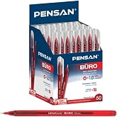 Kırmızı T&uuml;kenmez Kalem 1 Mm. 50 Lik Kutu 8692404904453