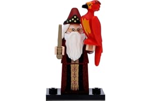 YREKO LEGO 71028 Harry Potter - Figura en caja de regalo, diseño de Albus Dumbledore y Fénix Fawkes