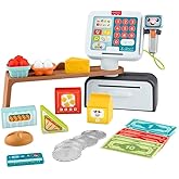 مجموعة ألعاب Fisher-Price Have Fun and Learn Market Vault مخصصة للأطفال الذين تبلغ أعمارهم عامين فما فوق والذين هم في سن المشي مع دعم لغات متعددة