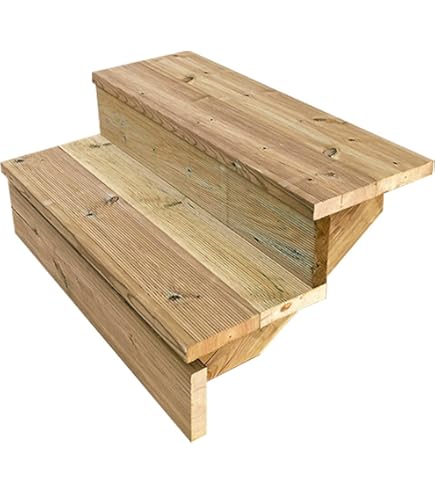 Gradino In Legno Faggio Massello - Spessore 38-40mm, Larghezza 30cm - Verniciato Naturale - Foto 4