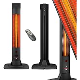 MirKraft Solaris 2200 W Elektrikli Isıtıcı - Elektrikli Soba - Karbon Isıtıcı &ndash; LED G&ouml;sterge - Uzaktan kumandalı - 4 Isı Ayar