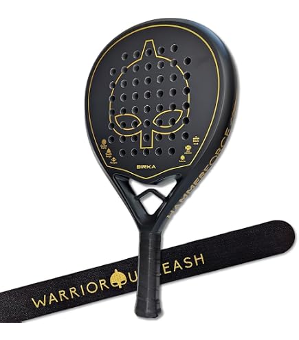 Raquette Padel BIRKA Daggerforce 100% Carbone – Puissance & Contrôle – Texture 3D + Protection Offerte