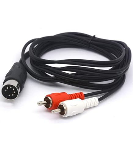 Din 8-pins Naar 3, Mm 2 kabel, 8-pins DIN-stekker Naar , Mm Mannelijke TRS Stereo AUX-adapterkabel voor Versterkerontvanger Subwoofer Din 8-pins Naar 3, Mm 2 kabel, 8-pins DIN-stekker Naar , Mm Mannelijke TRS Stereo AUX-adapterkabel voor Versterkerontvanger Subwoofer