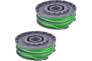 SPARES2GO Spool & Line for Flymo Contour Power Trim 600HD 580E 650E CTHD26 Strimmer Trimmer (Pack of 2)