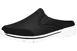 ChayChax Womens Mens Slip-on Mules House Slippers Shoes Comfortable Casual Indoor Outdoor Slippers Clogs Non Slip