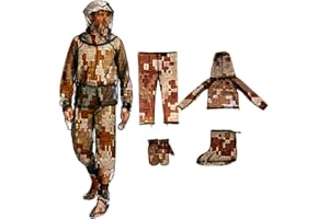 UVAN ART Bug Giacca Mosquito Suit Unisex Ultra-fine di Estate della Maglia dell'insetto di Usura Anti Mosquito Net Repellente Abbigliamento, Leggero No-See-Ums Mesh Jacket Abiti Mosquito Suit