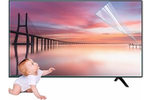 XRRX 32-75 Pollici TV Anti Luce Blu Filtro Opaco - Protettore Di Schermo TV Antiriflesso Anti UV Anti-riflesso Tasso Fino Al 90%, Alleviare Lo Sforzo Degli Occhi Per TCL/Sony/LG/Hisense / 40in875x483mm