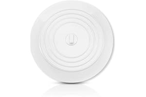 CZ Store Silikonowy Korek - 15.2 cm - ✮DOŻYWOTNIA GWARANCJA✮ - Uniwersalny Korek do Umywalki, Wanny, Zlewu - Gumowy, Okrągły, Wodoszczelny Korek Umywalkowy do Łazienki i Kuchni - Kolor Biały