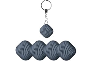 Nutale Findthing Key Finder Blue - 4Pcs Bluetooth Tracker Item Locator with Key Chain for Keys Pet Wallets or Backpacks and Tablets