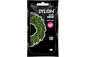 Dylon Teinture en Poudre Bahama Bleu de, Vert Olive, 10x14x7.8 cm