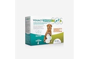 Youact Entero SOS 7+7 Bustine - Mangime Complementare Per La Riduzione Dei Disturbi Intestinali Acuti. Fermenti Lattici Cane E Gatto In Caso Di Diarree Acute E Periodi Di Convalescenza Successivi.