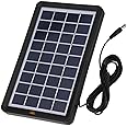 Sunaze Solar Panel 9V 3W Solar Board Waterproof 93% Light Transmittance Poly Silicon Solar Cell 9 Volt Monocrystalline Solar Panel