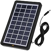 Sunaze Solar Panel 9V 3W Solar Board Waterproof 93% Light Transmittance Poly Silicon Solar Cell 9 Volt Monocrystalline Solar 