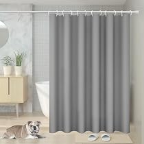 Tenda Doccia In Poliestere Impermeabile 140x200 Cm, Con 12 Ganci, Stampa Pianta Estate, Asciugatura Rapida E Antisfarfallio