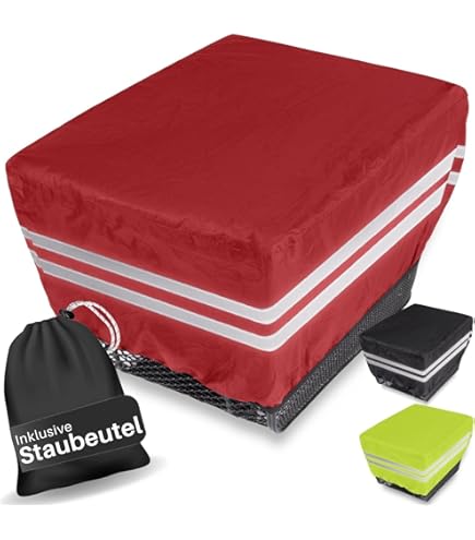 Smomend Regenhülle Für Fahrradkorb 35L - Wasserdichte Abdeckung Für Gepäckträger