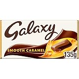 Galaxy Smooth Caramel Chocolate Bar for Sharing, 135g