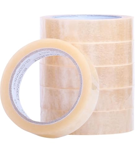 Lot De 8 Rouleaux De Ruban Adhésif Transparent Ultratape - 19 Mm X 33 M - Pour Bureau, Maison, Emballage - 8