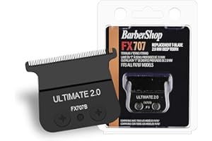 COSYONALL FX707Z - Lama di ricambio per BaBylissPRO FX787 & FX726, lame di ricambio DLC per lame di taglio BaByliss (BLACK/1PC)
